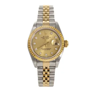 Rolex Datejust 69173G 26mm Stainless steel Golden