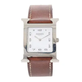 Hermès Heure H HH1.510 Stainless steel White