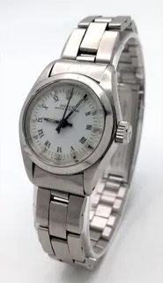 Rolex Oyster Perpetual 26mm Stainless steel White