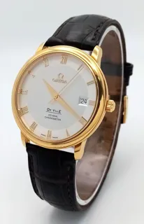 Omega De Ville 4617.31.02 Yellow gold Silver