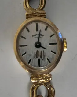 Rotary 9K Yellow Gold