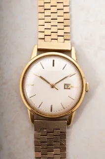 IWC 9K Yellow Gold Cream