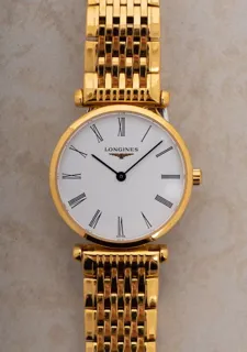 Longines La Grande Classique 24mm Gold-plated White