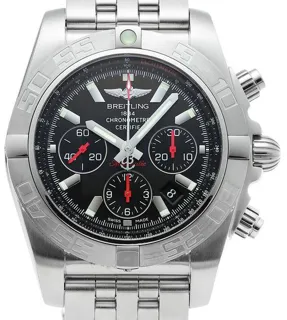 Breitling Chronomat AB011110/BA50 44mm Stainless steel Black