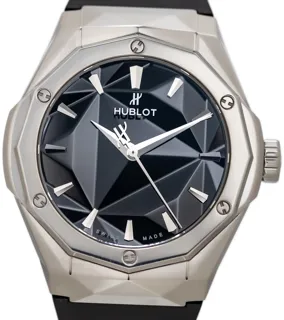 Hublot Classic Fusion 45, 42, 38, 33  550.NS.1800.RX.ORL19 40mm Titanium Black