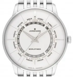 Junghans Meister 27301145 40.5mm Stainless steel Silver