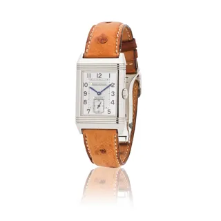 Jaeger-LeCoultre Reverso Duo 270.8.51 26mm Stainless steel Silver and White