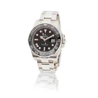 Rolex GMT-Master II 126710GRNR 40mm Stainless steel Black