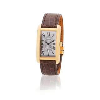 Cartier Tank Américaine 1740 18k yellow gold Silver