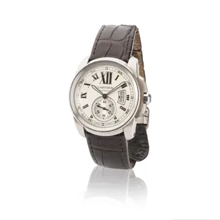 Cartier Caliber 3389 42mm Stainless steel Silver