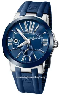 Ulysse Nardin Executive 243-00-3/43 43mm Stainless steel Blue