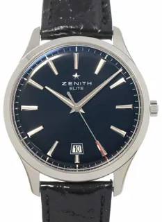 Zenith Captain Central Second 03.2020.670/21.C493 40mm Stainless steel Black