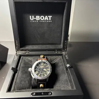 U-Boat Dive Watch 9007/A 46mm Stainless steel Black