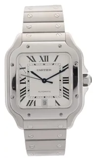 Cartier Santos de Cartier WSSA0018 40mm Stainless steel Silver