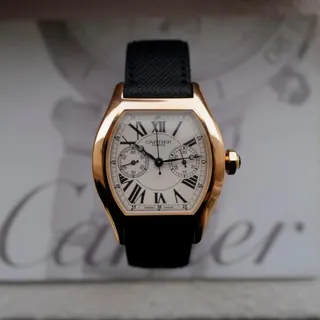 Cartier Tortue 2356 34mm Yellow gold White