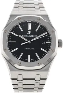 Audemars Piguet Royal Oak 15400ST.OO.1220ST.01 Stainless steel Black