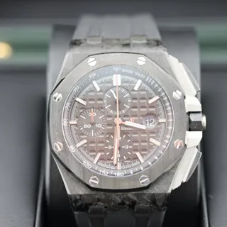 Audemars Piguet Royal Oak Offshore 26400AU.OO.A002CA.01 44mm Carbon fiber and Ceramic and Titanium Black