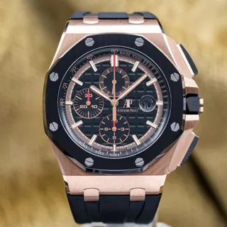 Audemars Piguet Royal Oak Offshore 26401RO.OO.A002CA.02 44mm Rose gold Black