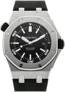 Audemars Piguet Royal Oak Offshore Diver 15703ST.OO.A002CA.01 42mm Stainless steel Black