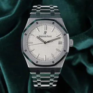 Audemars Piguet Royal Oak Selfwinding 15500ST.OO.1220ST.01 ( OAK  ) 41mm Stainless steel White