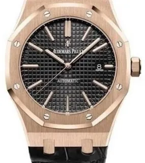 Audemars Piguet Royal Oak Selfwinding 15400OR.00.D002CR.01 ( OAK  ) 41mm Rose gold Black