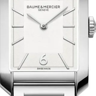 Baume & Mercier Hampton M0A10740 22mm Stainless steel White