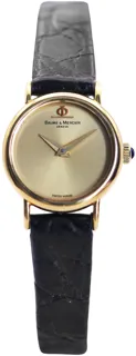 Baume & Mercier 18k yellow gold champagne