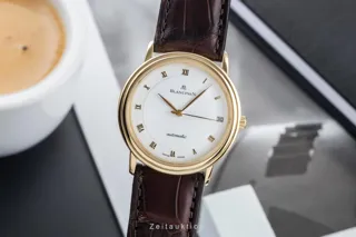 Blancpain Villeret 1151-1418 18k yellow gold White