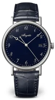 Breguet Classique 5177BB/2Y/9V6 38mm White gold Blue