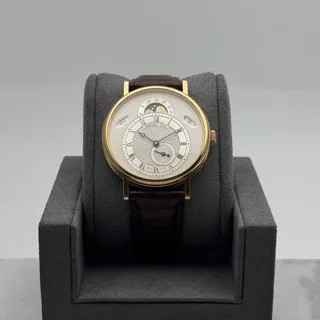 Breguet Classique 7337ba/1e/9v6 39mm Yellow gold Silver