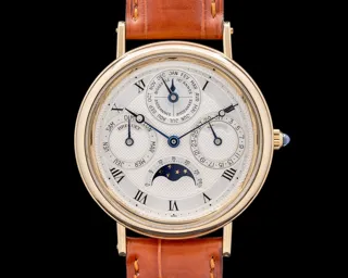 Breguet Classique Perpetual Calendar 3057BA 36mm Yellow gold Silver