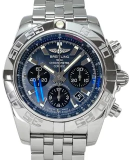 Breitling Chronomat 44 AB01111A/BF68 44mm Stainless steel Black