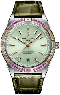 Breitling Chronomat A10380611L1P1 36mm Stainless steel Green