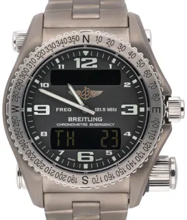 Breitling Emergency E76321 43mm Titanium Black