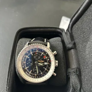 Breitling Navitimer World A2432212.B726.441X 46mm Stainless steel Black