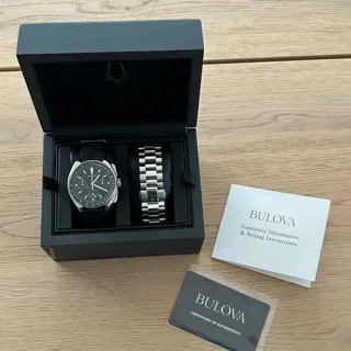 Bulova Lunar Pilot 96K111 43.5mm Stainless steel Black