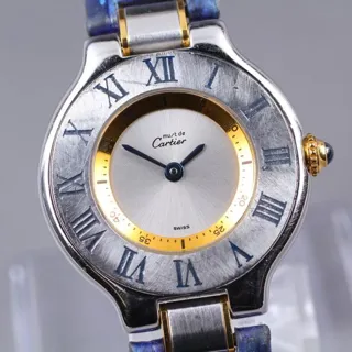 Cartier 21 Must de Cartier 21 28mm Stainless steel Silver