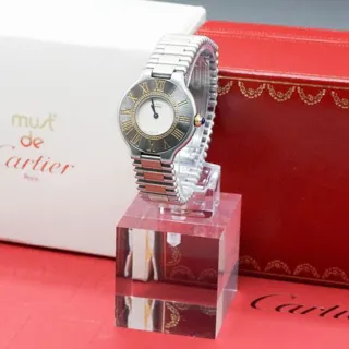 Cartier 21 Must de Cartier 21 27mm Stainless steel Silver