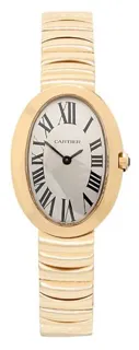 Cartier Baignoire 3064 32mm Rose gold White