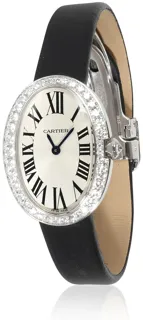 Cartier Baignoire wb520027 18k white gold Silver