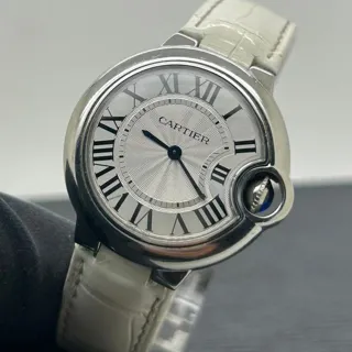 Cartier Ballon Bleu 33mm 3653 33mm Stainless steel Silver