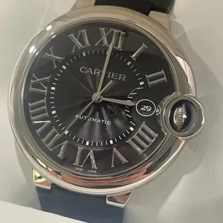 Cartier Ballon Bleu 42mm WSBB0003 42mm Stainless steel Black