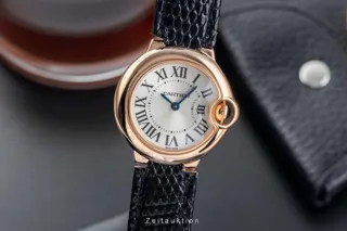 Cartier Ballon Bleu de Cartier W6900256 28mm 18k yellow gold Silver