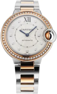 Cartier Ballon Bleu WE902077 33mm Stainless steel Silver