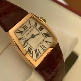 Cartier La Dona de Cartier W6400356 22mm Rose gold Silver