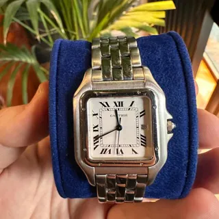 Cartier Panthère 1300 29mm Stainless steel White