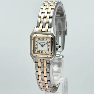 Cartier Panthère 166921 22mm Yellow gold and Stainless steel White