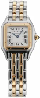 Cartier Panthère W2PN0006 22mm Yellow gold and Stainless steel Silver