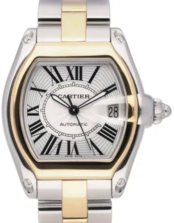 Cartier Roadster 2510 | Yellow gold and Stainless steel