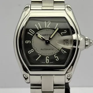 Cartier Roadster 2510 43mm Stainless steel Gray